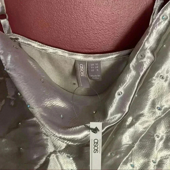 ASOS Rhinestone Top NWT - Picture 3 of 5